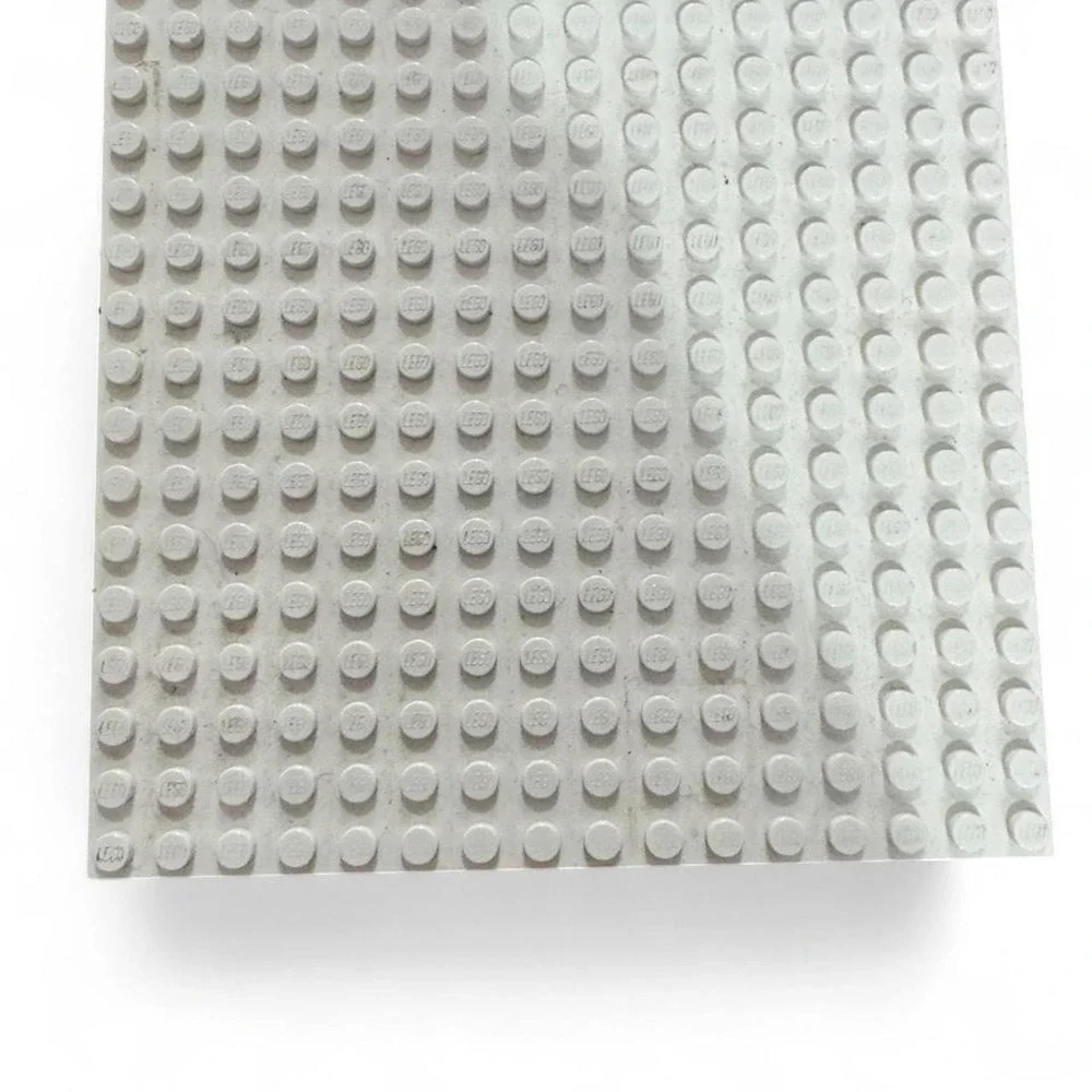 Genuine LEGO White Plate 16x16 Stud Baseplate Part 91405 5x5 Building
